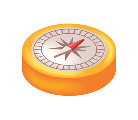 Sticker - compass location icon