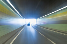 Driving Through Tunnel, North Rhine-Westphalia, Germany
