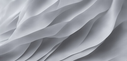 Enhance your space with our abstract white background, featuring a smooth and textured design. The light and airy pattern adds a modern and artistic touch to any layout or illustration. Generative AI