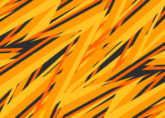 Poster - Abstract background with overlapping irregular sharp lines pattern