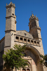 Sticker - Church Tower, Elceigo Village, Basque Country; Spain