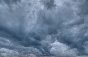 Wall Mural - dramatic cloudy sky background overlay. ideal for sky replacement.