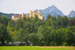 View of the Hohenschwangau castle