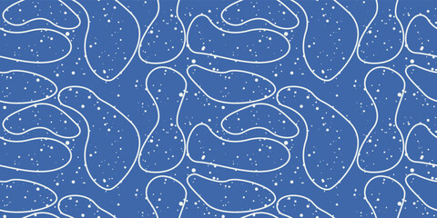 Poster - Pattern of macro liquids. Texture bacteria under the microscope. For print and stylish illustrations. Application on pillows, textiles, packaging, notebooks.