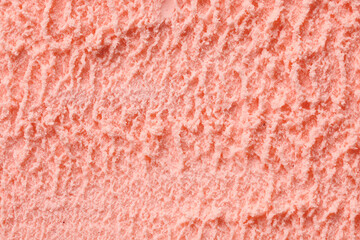 Canvas Print - pink ice cream