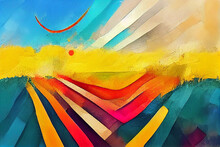 An Abstract Depiction Of Sunshine