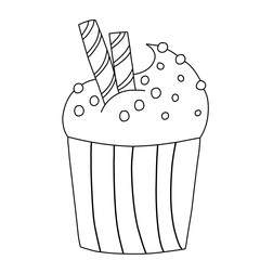 Poster - Hand Drawn Cake Vector 