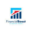 © SejalanArt - Financial Boost Logo Vector. Progress Concept Logo. Vector Illustration