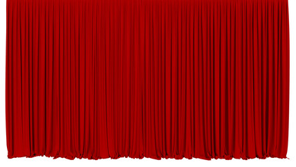 red velvet curtain part abstract elegant for cenema, show, drape, pedestal, banner, frame and dust g