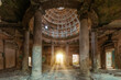 © Mulderphoto - Interior of old ruined palace with columns and dome