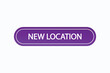 © Mustafiz - new location button vectors.sign label speech bubble new location