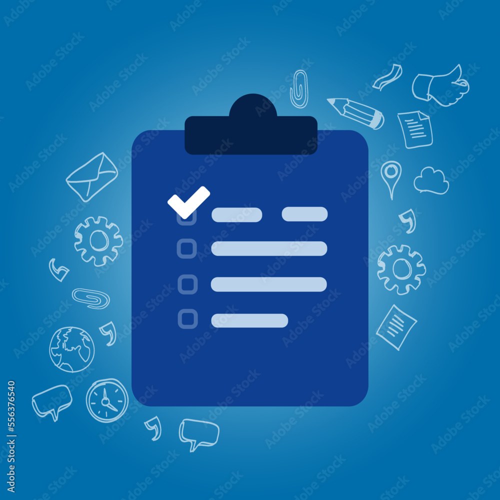 stock-vektorgrafik-icon-of-notepad-board-check-list-goals-plan-check