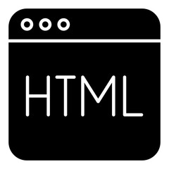 an icon design of web coding