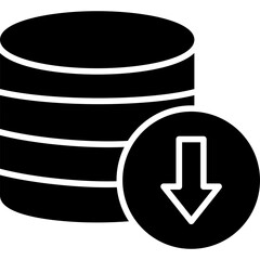 Sticker - Database Download Icon