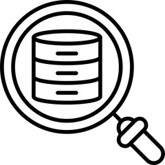 Poster - Search Data Icon