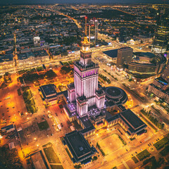 Wall Mural - Palace of Science and Culture, Warsaw