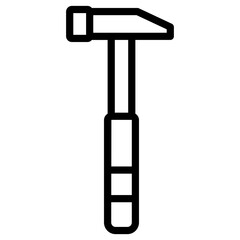 Wall Mural - hammer icon