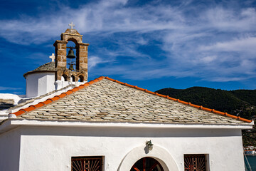 Wall Mural - Skopelos town on Skopelos island, Greece