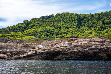 Wall Mural - Coastline On Skopelos island, Greece