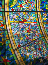 Lot's Of Stained Glass Stars