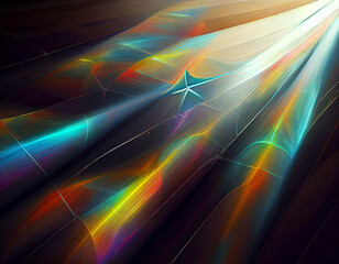 Poster - abstract colorful background