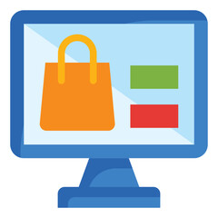 Poster - Online Shopping Icon