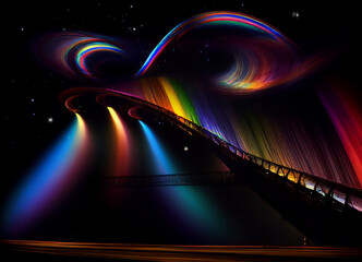 Aufkleber - abstract background with space