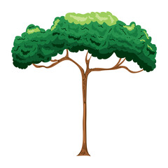 Sticker - tree vector design