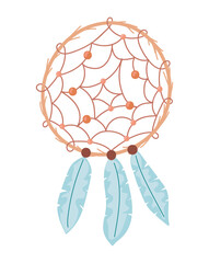 Poster - dream catcher boho wild and free