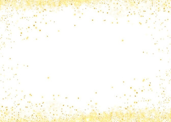 Wall Mural - golden light bokeh confetti and sparkles