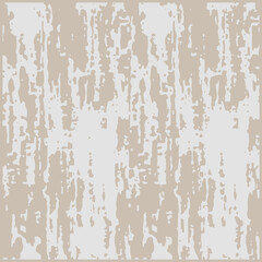 Wall Mural - Grunge light beige background. Rough distressed texture. Scuffs age dirt pattern. Vintage textured effect. Messy peeling putty. Vector tile print