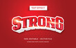© talang - Strong text style editable text effect