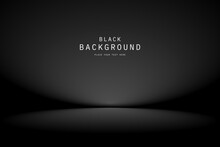 Abstract Black Ground. Black Background