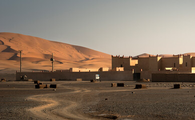 Wall Mural - Moroccan desert dunes