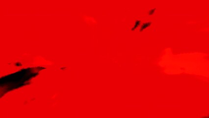 Poster - Abstract contrasting clouds background. Motion. Scary lights in the dark appear and move randomly.