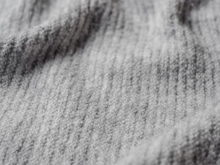 Wall Mural - Gray sweater fabric texture