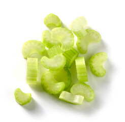 Wall Mural - raw sliced celery