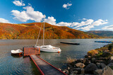Fototapeta  - jesień nad jeziorem
