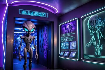 An intergalactic humanoid visits an Alien museum to learn about the culture and past of his alien race. The museum holds relics and data about numerous Alien civilizations.