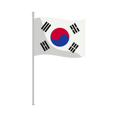 Sticker - South Korea Flag Composition