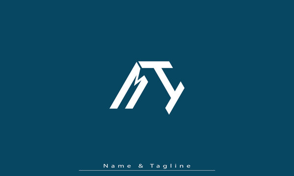 Alphabet letters Initials Monogram logo MI , IM