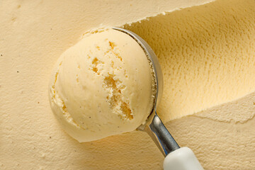 Wall Mural - vanilla ice cream