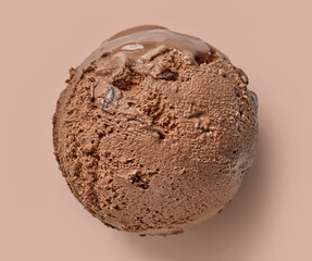 Sticker - chocolate ice cream