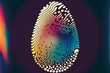 psychic wave pattern emanating from a fingerprint, DIGITAL DRAWING (AI Generated)