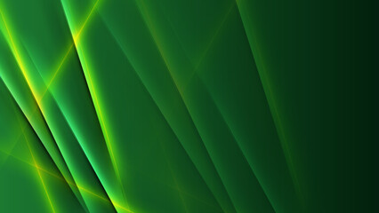 Luxury abstract green and gold gradient background