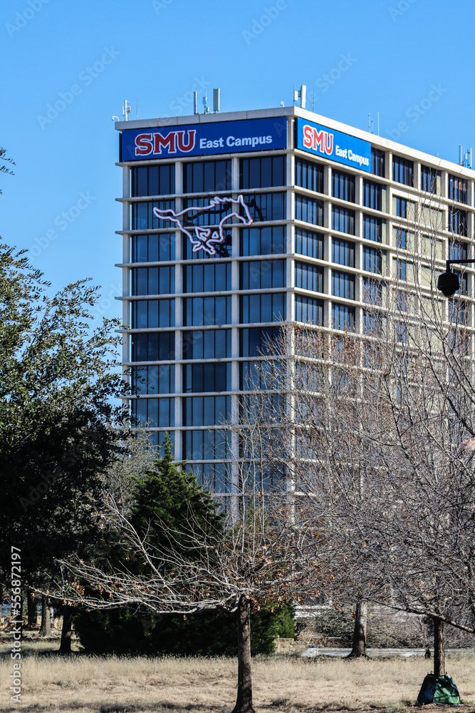 Smu Engineering Building SMU east campus building Stock Photo | Adobe Stock