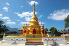 Buddha Temple Near Mae Hong Son, Thailand