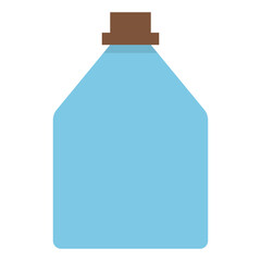 Wall Mural - Bottle flat icon