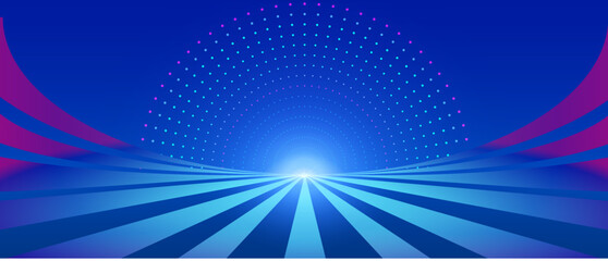 Wall Mural - abstract blue background