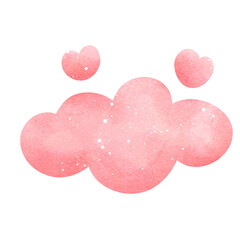 Wall Mural - love cloud